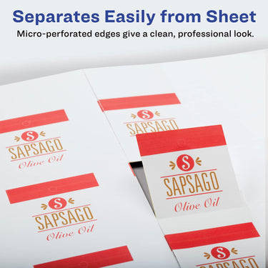 Avery Printable Blank Square Gift Tags with Sure Feed, 1.5